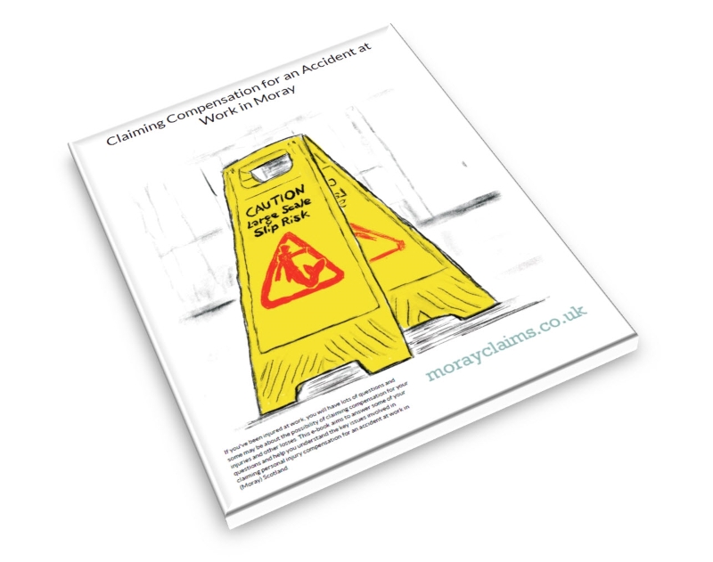 Front cover of Grigor & Young LLP's free eBook - Claiming for an Accident at Work Injury in Moray