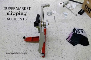 Testing the Slip Resistance Properties of a Supermarket Floor using a Pendulum Tester