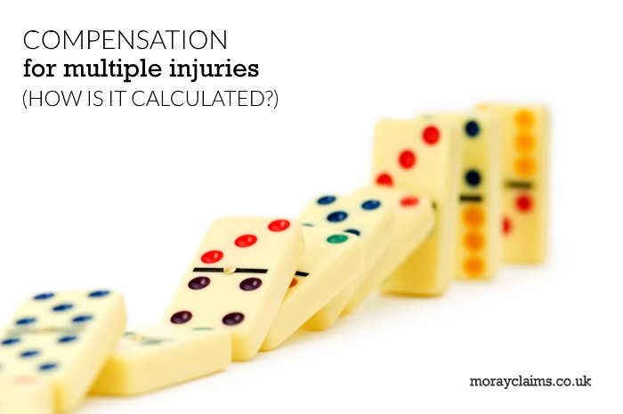 Colourful dominoes toppling
