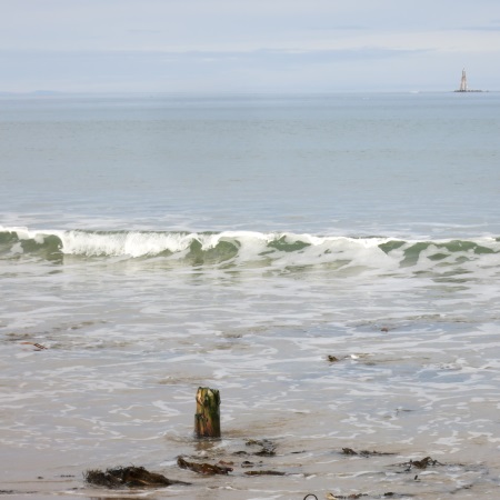 Looking north from West Beach, Lossiemouth, Moray