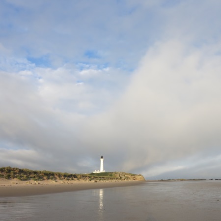Covesea Lighthouse, West Beach, Lossiemouth