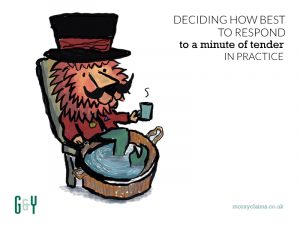 Dandy Lion with mug of tea