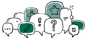 Speech Bubbles and Questions